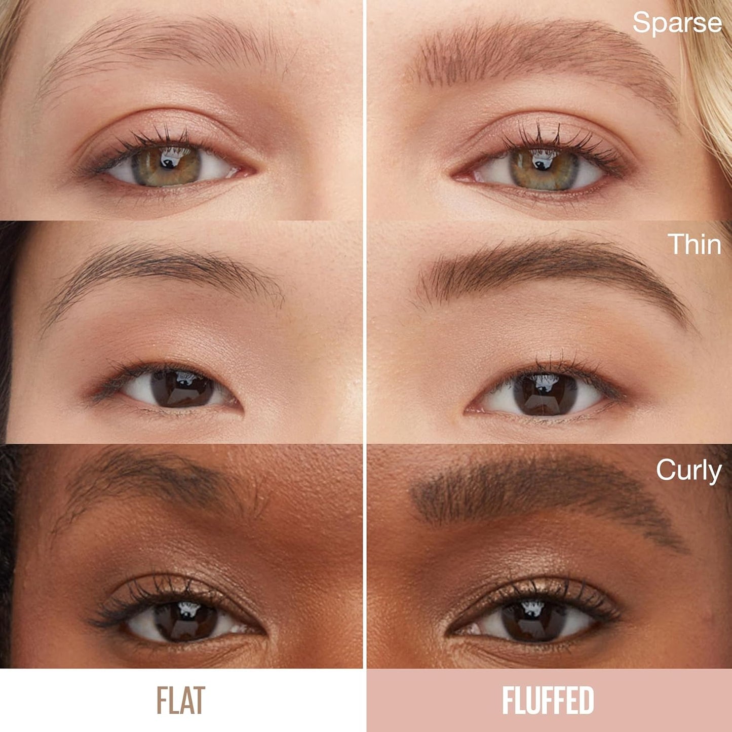 Volumizing Eyebrow Mousse with a Velvety, Natural, and Smooth Texture; Long-lasting Eyebrow gel