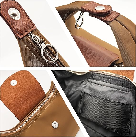 Convertible Mini Lunchbox Purse Women Small Underarm Bag with 2 Straps