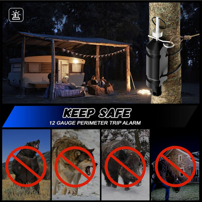 Reusable Camping Trip Wire Awareness Tool for Safety