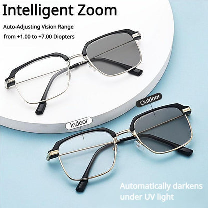Smart Photochromic Reading Glasses Automatically Adjust The Prescription