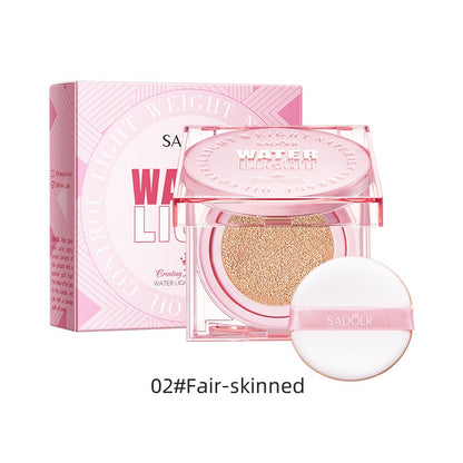 Glow Cushion Foundation Makeup,Long-Lasting, Double Coverage, Cleanbeauty
