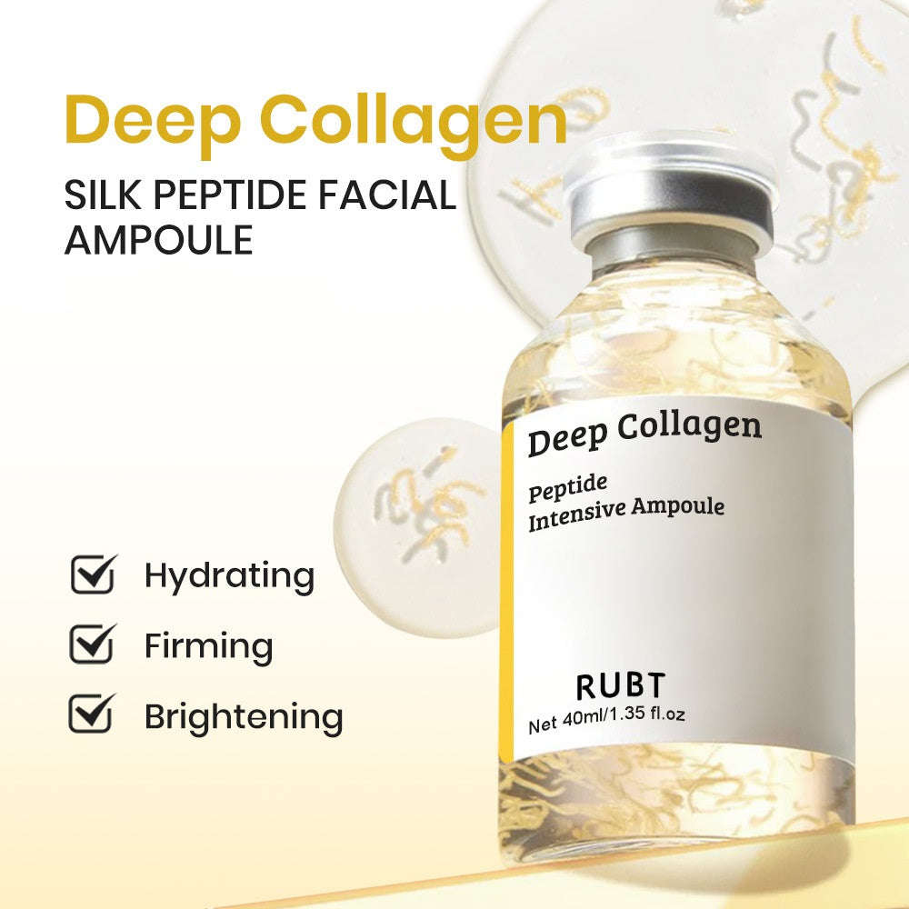 Silk collagen peptide ampoule syringe essence repair liquid