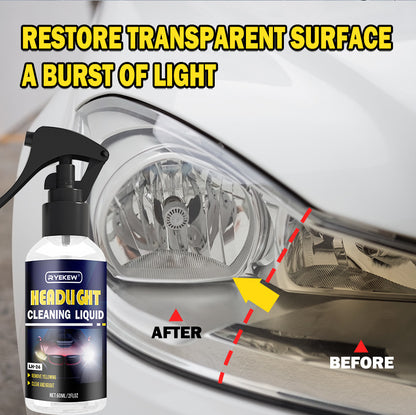 60ml Car Headlight Restoration Kit Repair Fluid For Yellowing Scratches