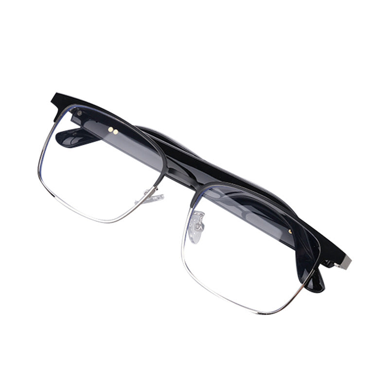 AI Translator Glasses, Smart Glasses with Built in Mic and Speakers