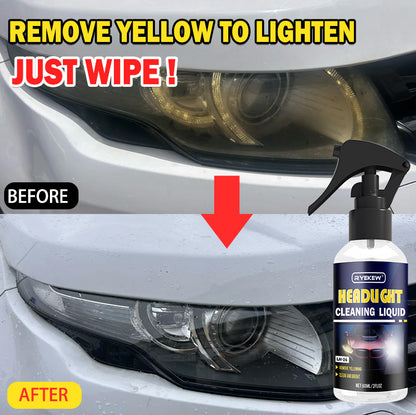 60ml Car Headlight Restoration Kit Repair Fluid For Yellowing Scratches