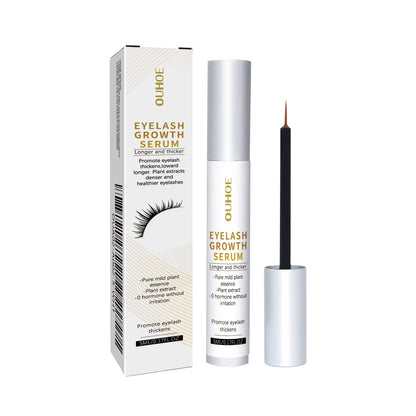 Eyelash Serum: Gentle, Nourishing For Longer, Thicker, Darker Lashes - Enhances Curl & Strength
