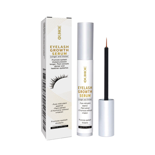 Eyelash Serum: Gentle, Nourishing For Longer, Thicker, Darker Lashes - Enhances Curl & Strength