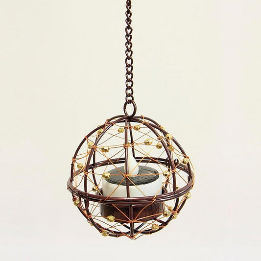 Solar Tea Lights Outdoor Waterproof Hanging Lanterns