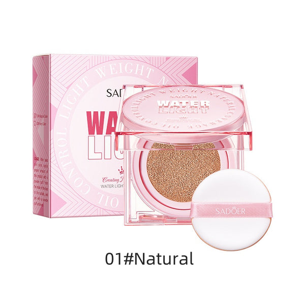 Glow Cushion Foundation Makeup,Long-Lasting, Double Coverage, Cleanbeauty