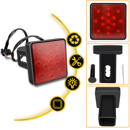 Car Brake Ultra Bright LED Pilot Lights Rear Warning Tail Light Auto Lamp