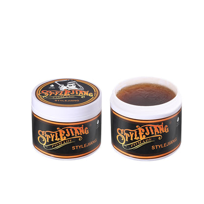 Strong Hold Hair Pomade For Men - Medium Shine Water Based Flake Free Hair Gel - Easy To Wash Out
