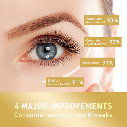 Eyelash Serum: Gentle, Nourishing For Longer, Thicker, Darker Lashes - Enhances Curl & Strength
