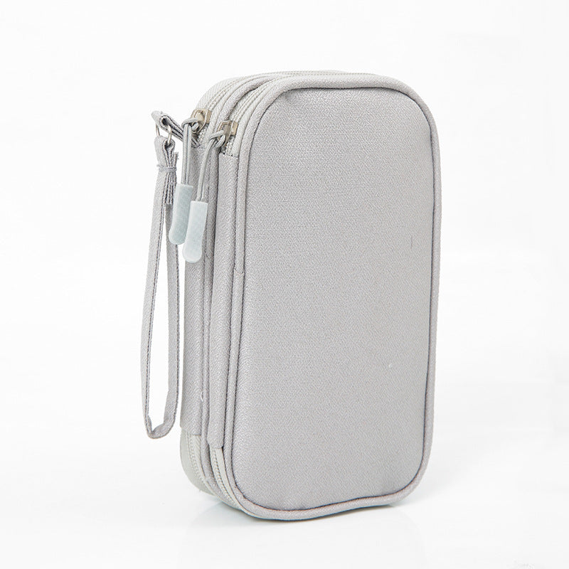 Electronic Organizer Travel USB Cable Accessories Bag,Waterproof for Power Bank,Charging Cords
