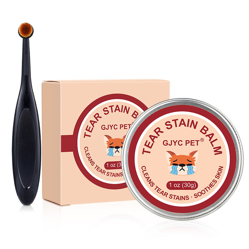 Pet Tear Stain Remover Balm - Natural Plant-Based Eye Care for Dogs and Cats