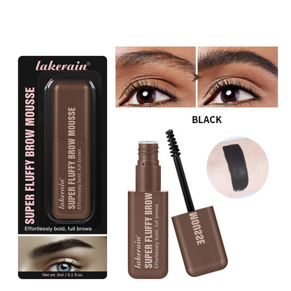 Volumizing Eyebrow Mousse with a Velvety, Natural, and Smooth Texture; Long-lasting Eyebrow gel