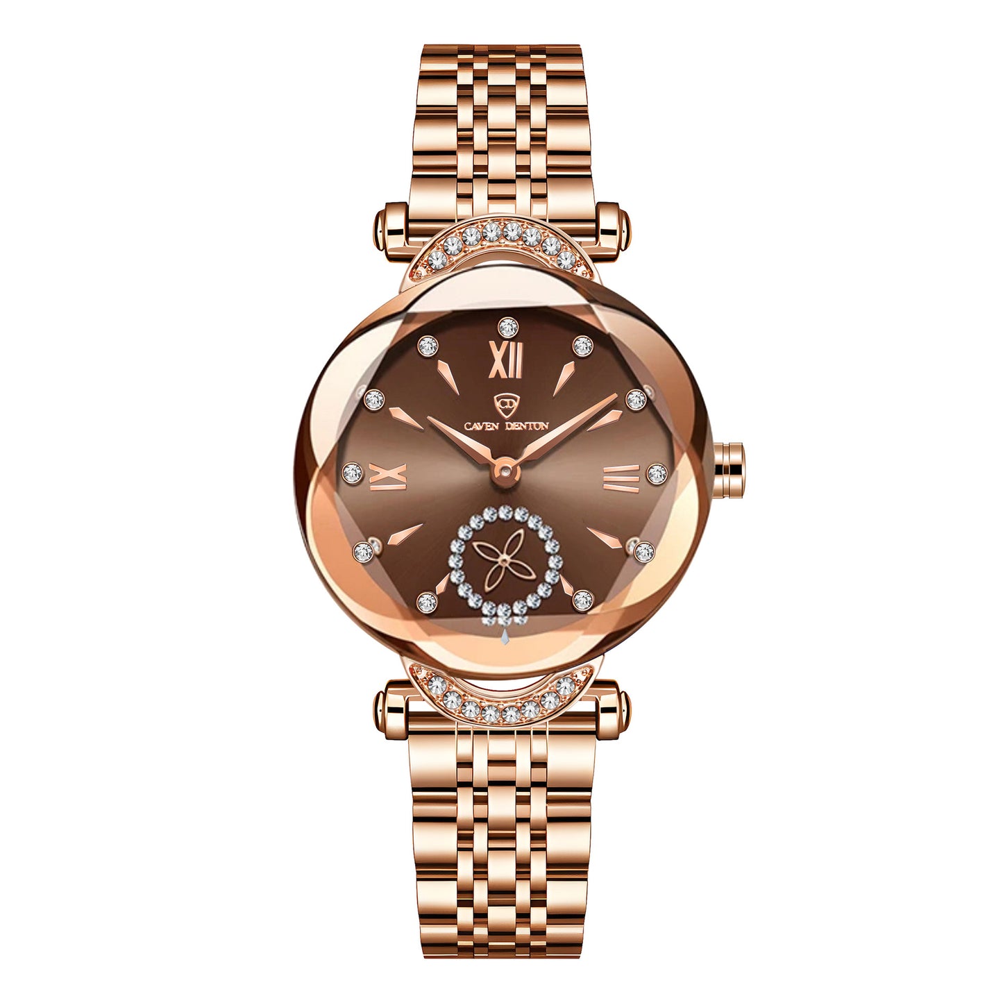 Four-leaf Clover Second Hand Women's Quartz Watch