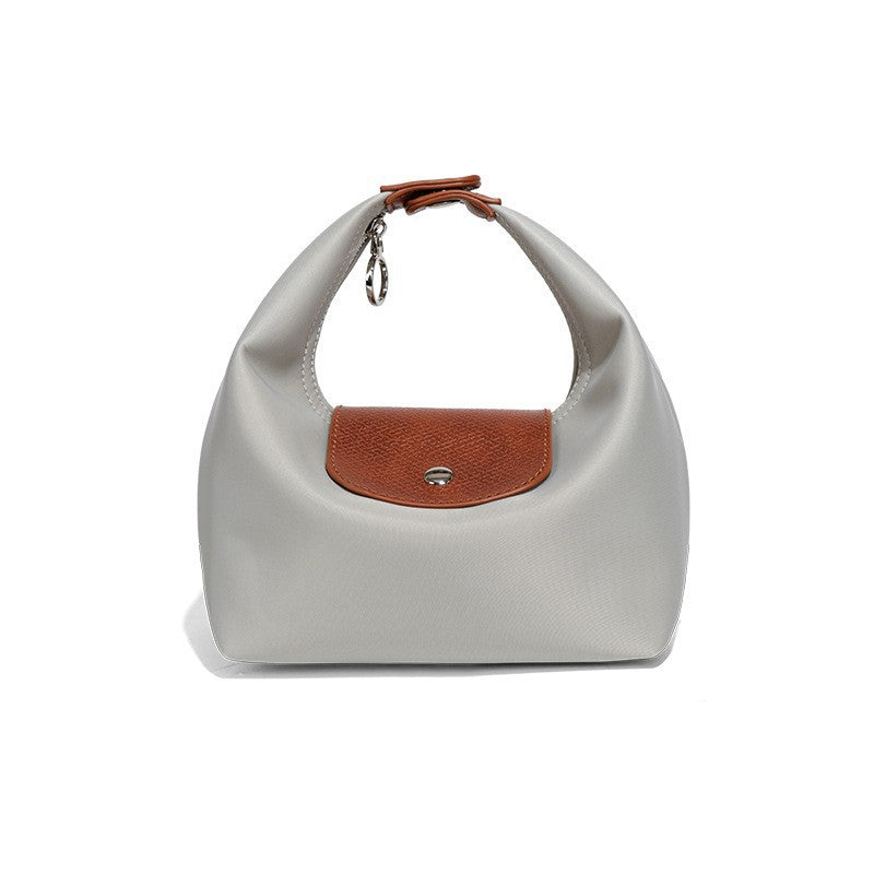 Convertible Mini Lunchbox Purse Women Small Underarm Bag with 2 Straps