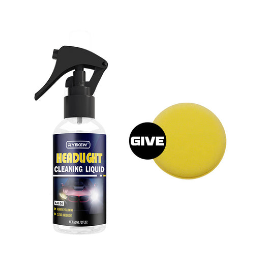 60ml Car Headlight Restoration Kit Repair Fluid For Yellowing Scratches