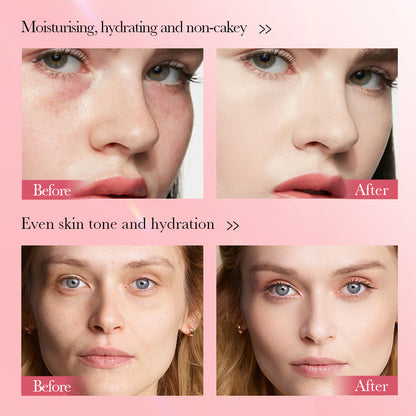 Glow Cushion Foundation Makeup,Long-Lasting, Double Coverage, Cleanbeauty