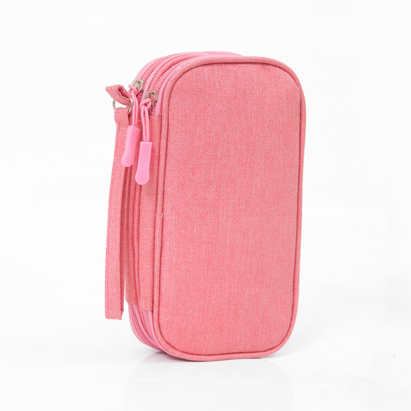 Electronic Organizer Travel USB Cable Accessories Bag,Waterproof for Power Bank,Charging Cords