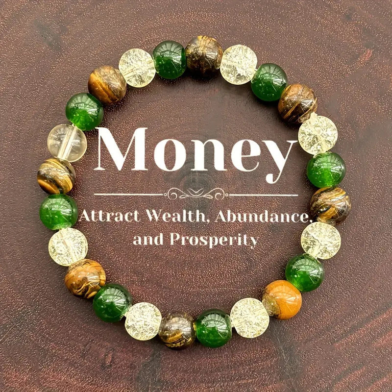 Success & Strength Bracelet - Positive Gift for Career, Luck Wristband for & Personal Achievement