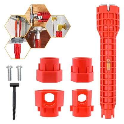 14 in 1 Faucet and Sink Installer Multi Tool