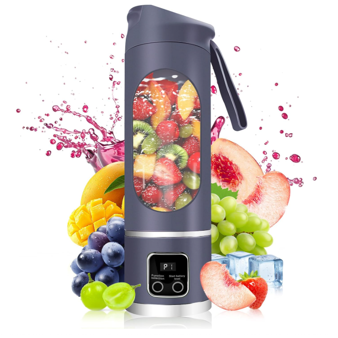 3-in-1 Portable Blender & Juicer USB Rechargeable
