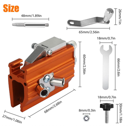 Portable Crank Chainsaw Sharpening Jig For  Sharpening Chain Saw