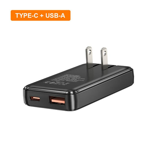 2-in-1 Pocket GaN Ultra-thin Charger Plug