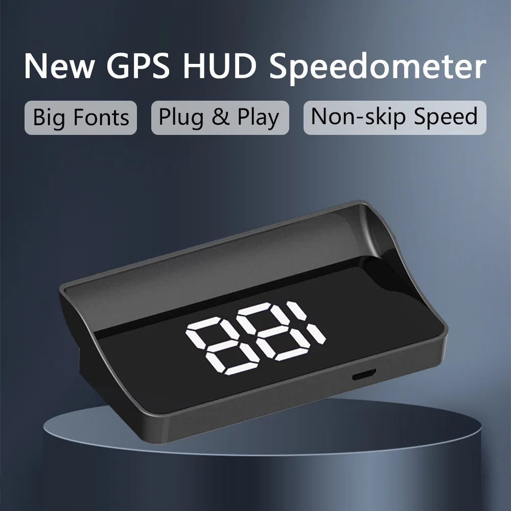 Head Up Display Auto GPS Twin Projector for Car  Speedometer Electronic Accessories