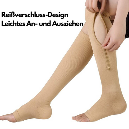 ZipSox™ - Compression socks with zipper